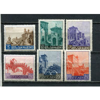 Сан-Марино - 1966 - Архитектура - [Mi. 856-861] - полная серия - 6 марок. MNH.  (Лот 28HV)-TG3P21