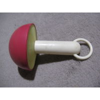 Игрушка погремушка времён СССР ГРИБОК