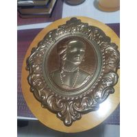 Панно-чеканка: Красавица