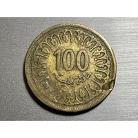 100 миллим 1993 года. Тунис.