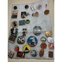 Значки. Сборные. Медицина, дети, детские, сказки, культура, церковь, природа