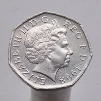 Великобритания 50 пенсов 1998