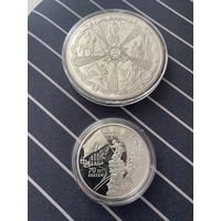 70 лет Победы в Великой Отечественной Войне, монеты копии! 3 рубля , 25 рублей