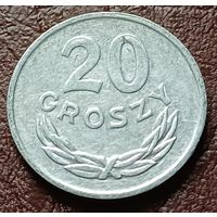 Польша 20 грошей, 1980     ( 2-1-7 )