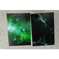 Календарики карманные 2025 2 шт галактика