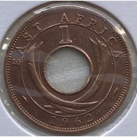 Британская Восточная Африка 1 цент 1962 г. В холдере
