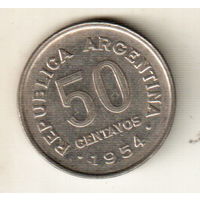 Аргентина 50 сентаво 1954