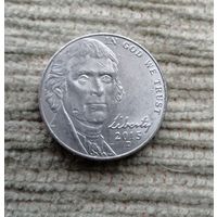 Werty71 США 5 центов 2015 D