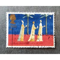 Марка Великобритания 1996 год Рождество