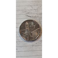 Куба 25 цент 2006