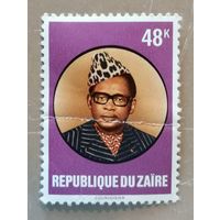 Марка Заир, Конго, президент Сиссе Секо, 1978 г.