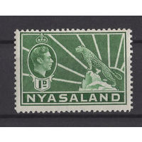 1938 Ньясаленд /NYASALAND** 1d Леопард, Георг VI