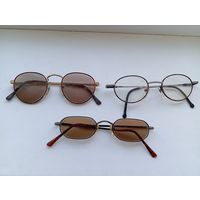 Очки 3 пары , красивые оправы, очки с линзами для улучшения зрения