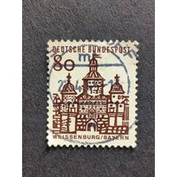 Германия 1964. Здания Германии 12 века. Эллингер-Гейт, Вайсенбург (Бавария)