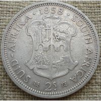 2 шиллинга 1958 Южная Африка