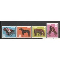 ФФ1 ГДР 1967 Лошади