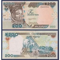 Нигерия, 200 найра 2011 г, P-29j (AE, политик Ахмаду Белло, быки), UNC