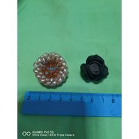 2 Броши СССР самая, привлекательная цена трёхдневный аукцион