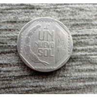 Werty71 Перу 1 соль 1994 с точками