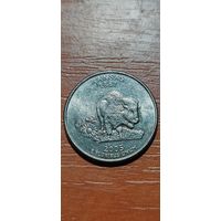 США Штаты и территории 25 центов (квотер) Канзас 2005