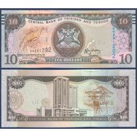 Тринидад и Тобаго, 10 долларов 2006 г., P-57a (DN, краснохвостая чачалака), UNC