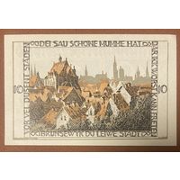 Нотгельд 10 пфеннигов 1921 год. Бланкенбурга-на-Гарце. Веймарская республика