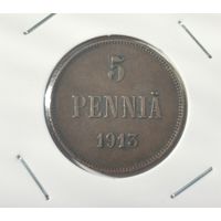5 пенни 1913 г. С рубля