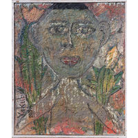 Картина авторская  мальчик в кипе