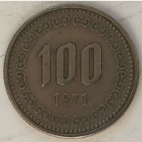 Южная Корея 100 вон 1971 год