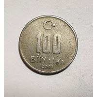 Турция 100.000 лир, 2001