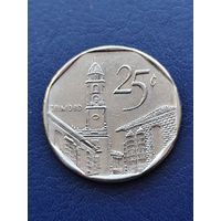 Куба 25 сентаво 2003