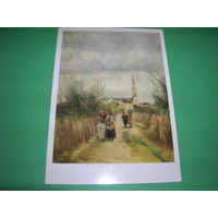 Живопись Коро Колокольня чистая