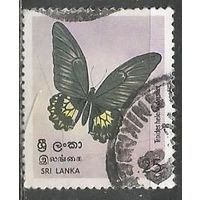 Шри Ланка. Птицекрылая бабочка. 1978г. Mi#483.