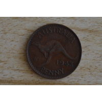 Австралия 1 пенни 1943