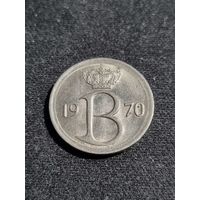 Бельгия 25 сантимов 1970
