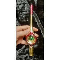 Ёлочная игрушка СССР макушка на ёлку 20см. Распродажа коллекции, много лотов. Всего 3 дня