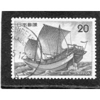 Япония. Корабли. Парусник