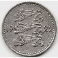 ЭСТОНСКАЯ РЕСПУБЛИКА. ПЕРВАЯ РЕСПУБЛИКА. 3 МАРКИ 1922. НЕЧАСТАЯ