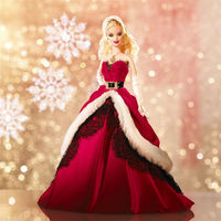 Коллекционная кукла барби MATTEL,-"РОЖДЕСТВО"-из серии праздники.