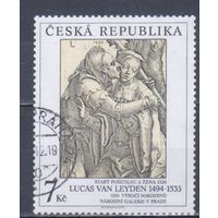 [486] Чехия 1994. Культура.Искусство.Живопись. Гашеная марка.