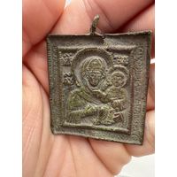 Икона нательная. "Божья Матерь"