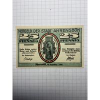 Нотгельд 25 пфеннигов Германия -3012