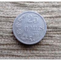 Werty71 Люксембург 25 сантимов 1957