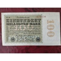 100000000 марок Германия 1923 г.