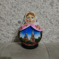 Сувенир Матрешка-копилка Москва