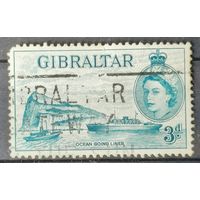 Гибралтар 1953г. Британские колонии