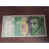 1000 песет Испании лот 2