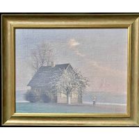 КАТАЛОЖНАЯ! Батальонок Е.Е. 1946 г.р. "Май", 1990 год; 29,5/40 см