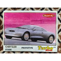 Вкладыш Turbo (Турбо) Super (серия 401-470, Супер), номер 403, Chrysler Studie, prototype. #2. Возможен небольшой торг.
