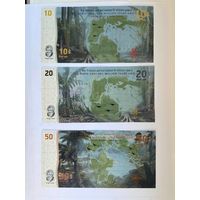 Земля Королевы Мод (Антарктида) - набор банкнот